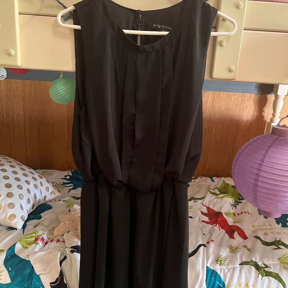 Mini black dress